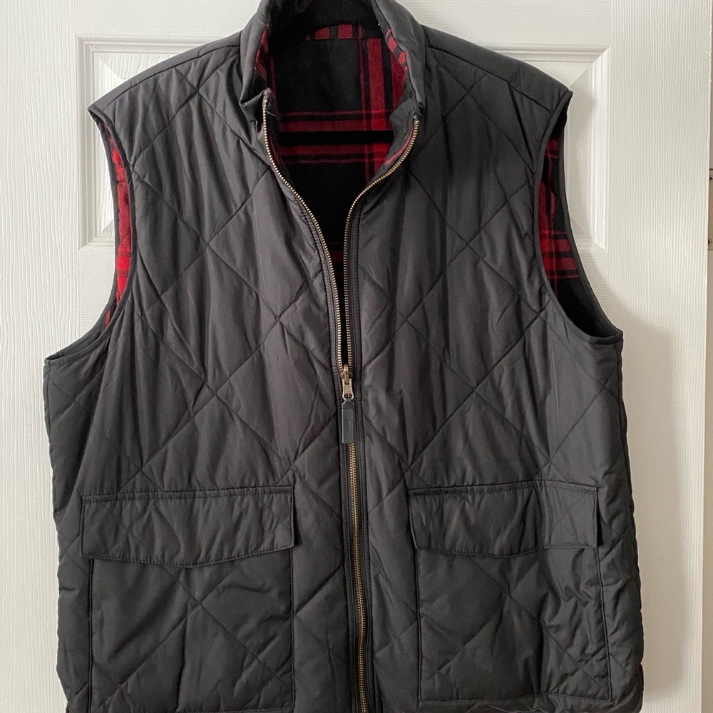 J. Crew REVERSIBLE Vest (XL)